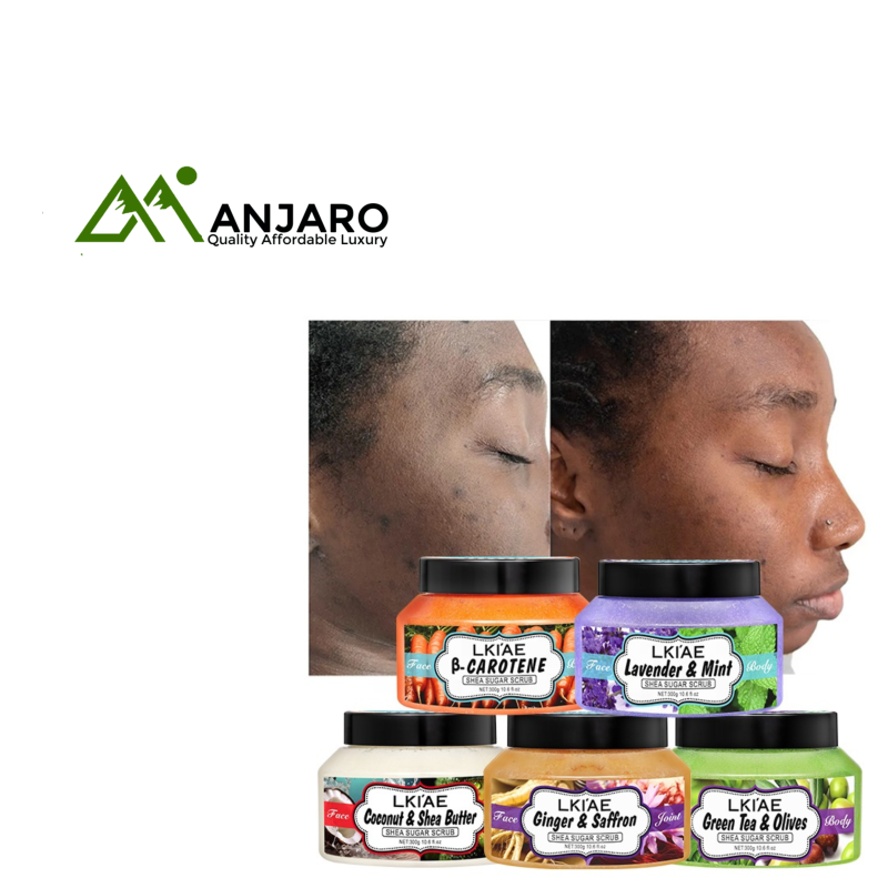 Face & Body Brightening Shea Sugar Scrub