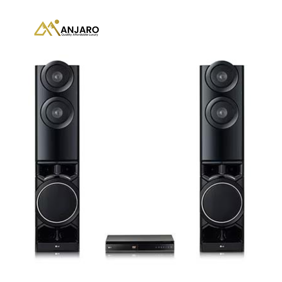 LG LHD687BG 1250W Home Theater System – 4.2 Channel Dual Subwoofer, Bluetooth, DVD & Karaoke