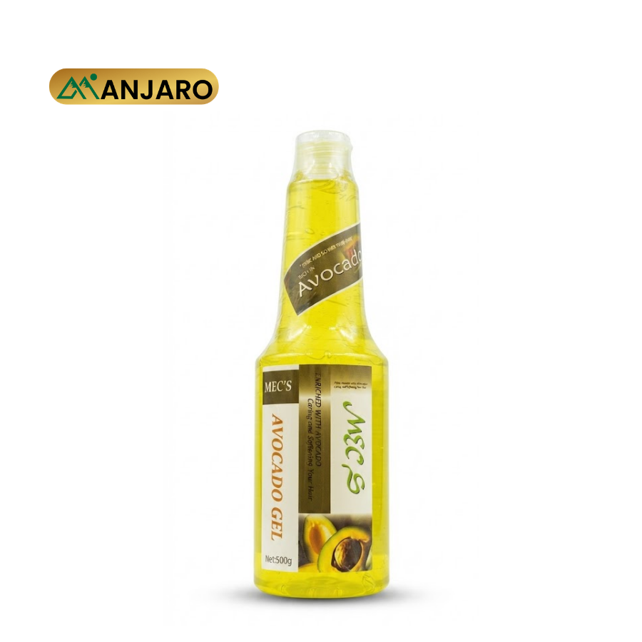 Mecs Avocado Hair Gel – Strong Hold Styling Gel with Avocado for Smooth, Defined & Long-Lasting Hairstyles