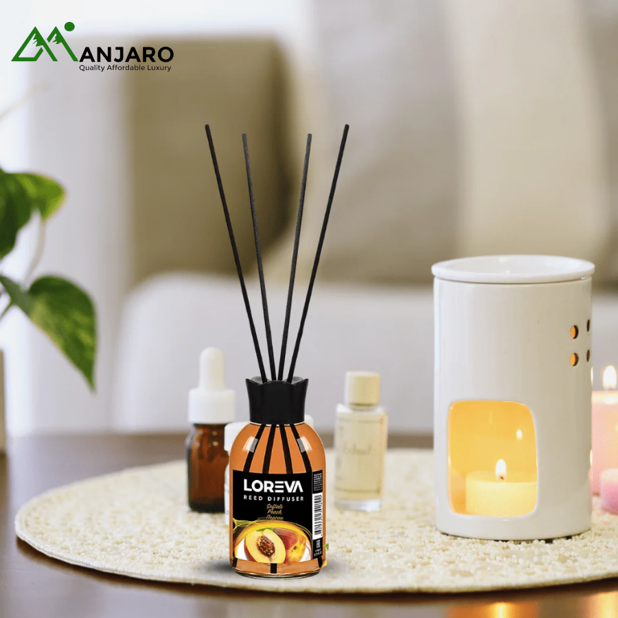 Loreva Reed Diffuser – Long-Lasting Home Fragrance for Relaxing & Fresh Atmosphere
