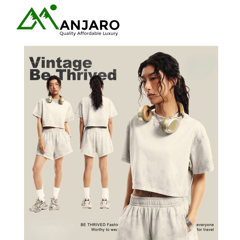 BE Women's Clothing  Spring/Summer Paris Factory Direct Dyed Women’s T-Shirt (Shipping fee included)