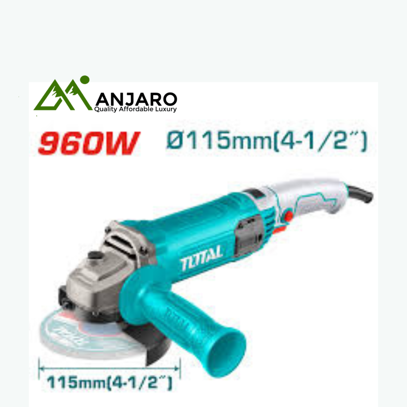 Total  960W Angle Grinder 115mm TG10911576
