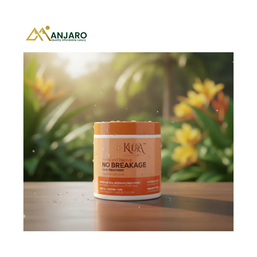 Kuura Honey & Papaya Shampoo – Nourishing Moisturizing Hair Cleanser