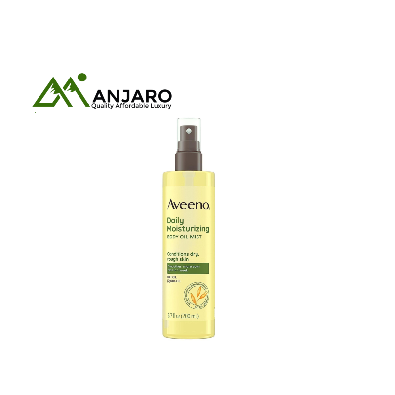 AVEENO Daily Moisturizing Body Oil Mist - 200ml | Lightweight Hydrating Spray with Natural Oils