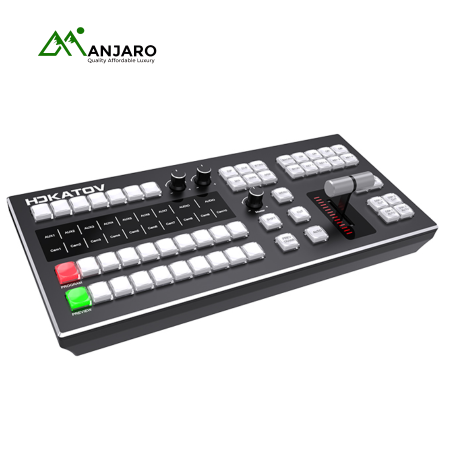 KT-KD50B Professional Switchboard Control Panel – LAN Interface, BMD ATEM & Bitfocus Companion Compatible