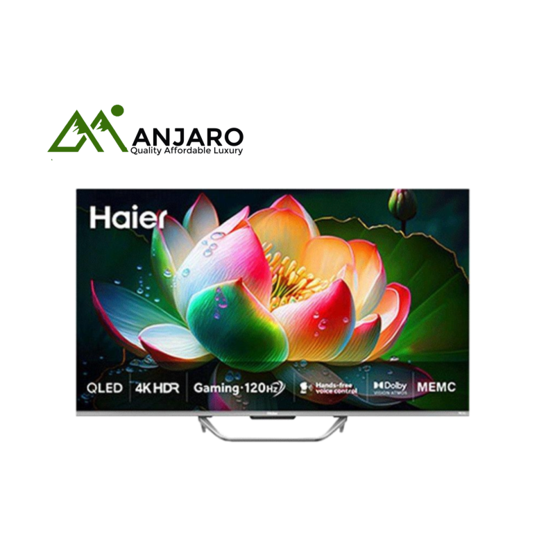 HAIER 75" QLED 4K UHD Smart TV – H75S800UX, Voice Control, Ultra-Cinematic Viewing