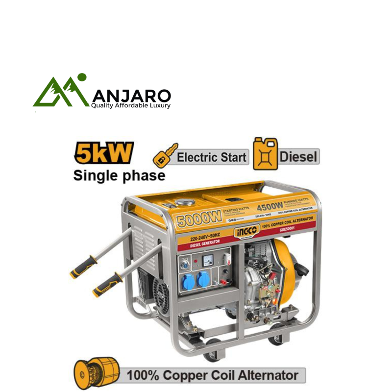 Ingco Diesel generator-9.0HP GDE50001