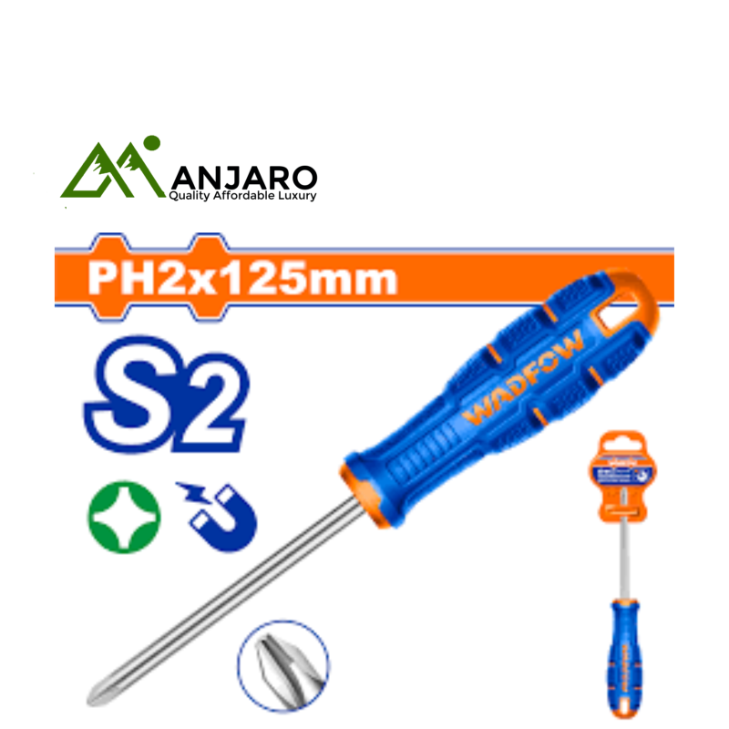 Wadfow Phillips Screwdriver WSDB225