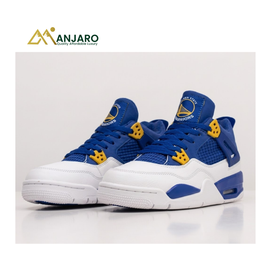 Nike Air Jordan 4 Retro Golden State Warriors Stephen Curry Custom