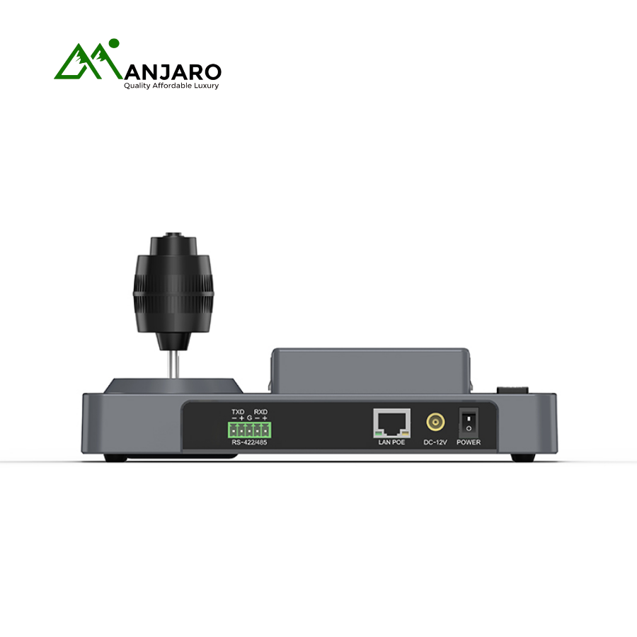 KC10N PTZ Camera Controller – 4D Joystick, 3-Inch Color Screen, Custom Buttons & Multi-Protocol Control