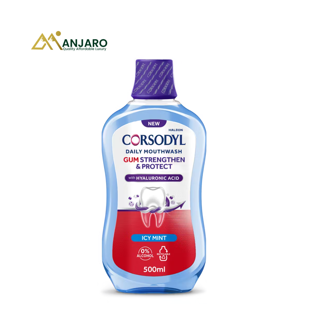 Corsodyl Daily Mouthwash with Hyaluronic Acid - 500ml