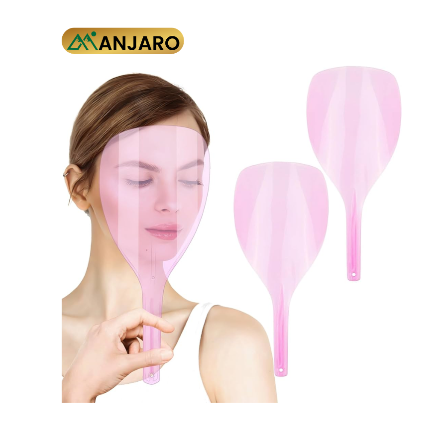 Hair Stylist Face Shield – Transparent Plastic Face Cover for Salon Hair Cutting, Styling & Protection