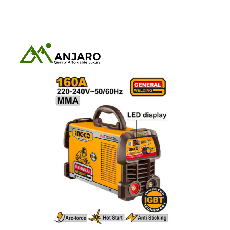 Ingco Inverter MMA Welding Machine – 160A  ING-MMA16059