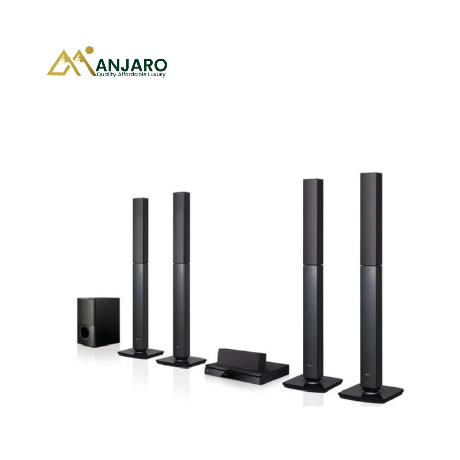 LG LHD655BT 5.1 Channel DVD Home Theatre System – 1000W Surround Sound – Black