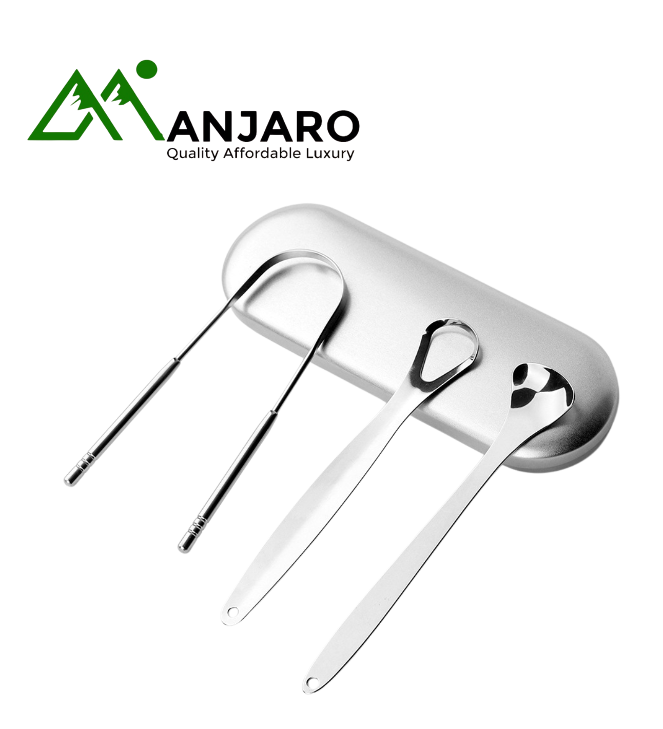 Stainless Steel Tongue Scraper Tongue Coating Cleaner