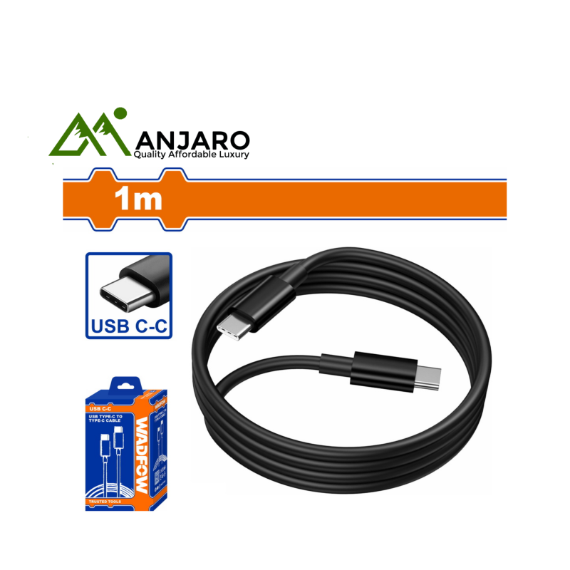 WUB1502 USB Type-C to Type-C Cable – Fast Charging & Data Sync