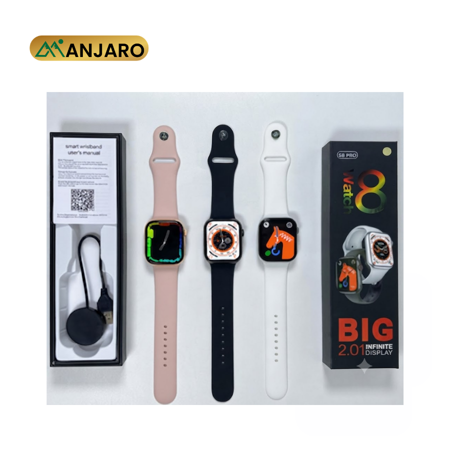 S8 Pro Smart Watch 2.01-Inch TFT Display – FitPro Bluetooth Calling Fitness Tracker with Magnetic Charging & Health Monitoring