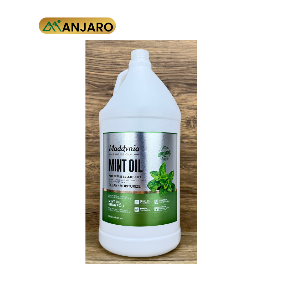 Maddynia Mint Oil Shampoo – Refreshing Hair & Scalp Shampoo for Clean, Healthy-Looking Hair
