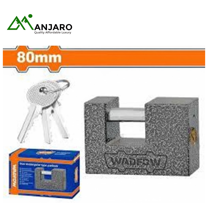 WPD7580 Rectangular Type Iron Padlock