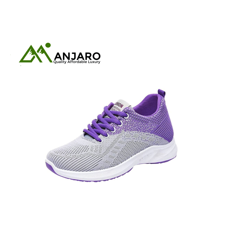 Lightweight Comfortable Mesh Sports Shoes – Breathable Slip-On Sneakers with Anti-Slip Outsole