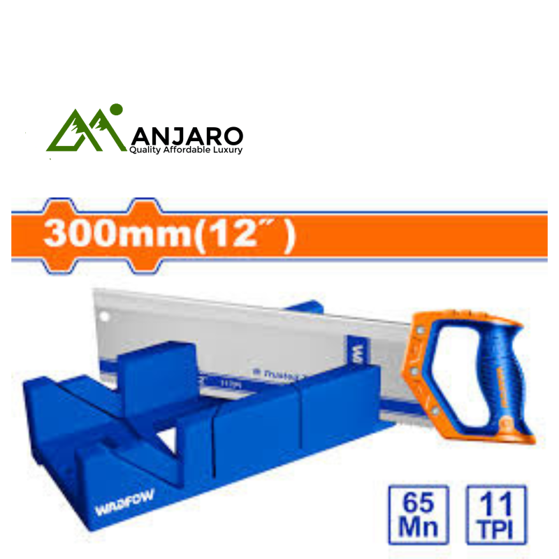 Wadfow  Mitre Box and Back Saw Set WHW2112