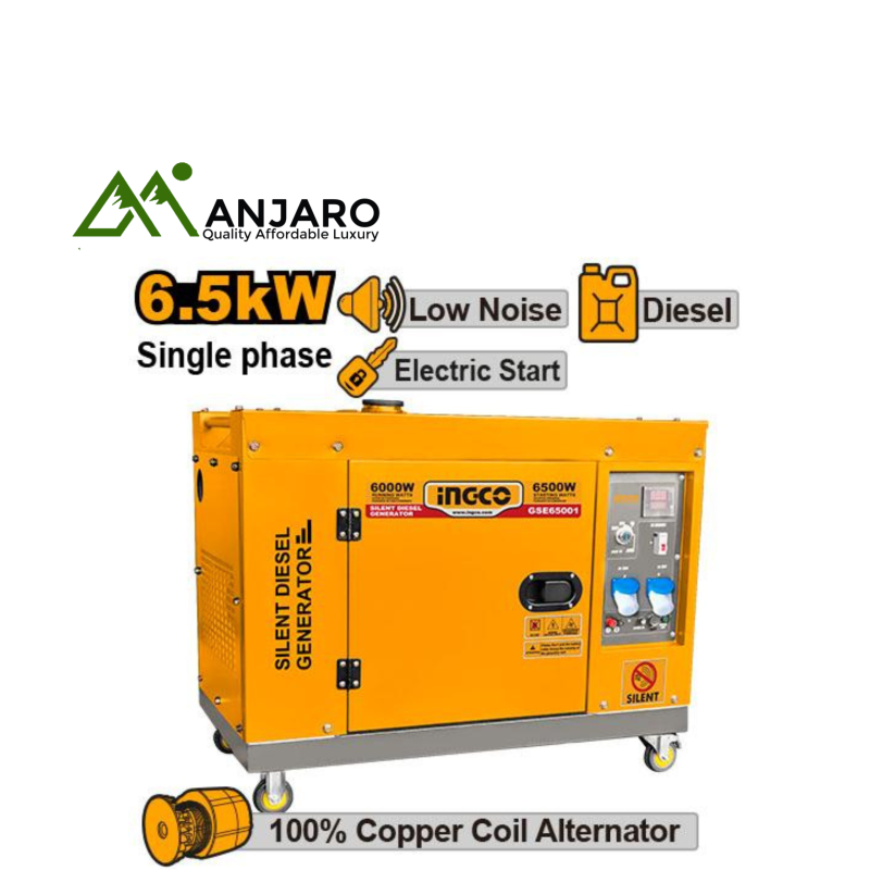 Ingco GSE65001 Silent diesel generator-12.0HP