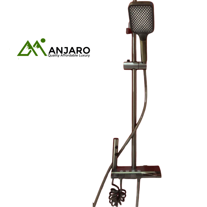S POLE 8036 – Modern Stainless Steel Towel Pole Stand