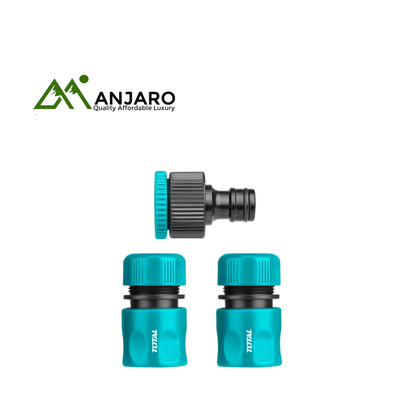 Total 3 Pcs hose quick connectors set THWS030301