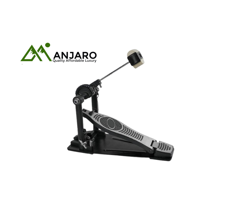 Asanasi P-100 Drum Pedal – Zinc-Aluminum Alloy, Heavy-Duty Build, Multi-Application Use