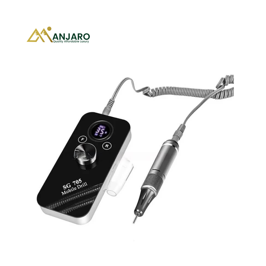 SG705 Portable Nail Drill Machine – Rechargeable 35000RPM Electric Nail Drill for Professional Manicure & Pedicure Care